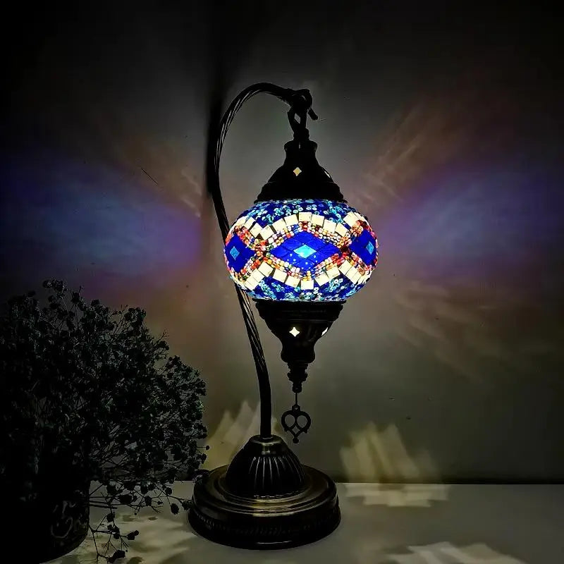 Lampe Marocaine - Mosaïc de Table  Ethnique déco
