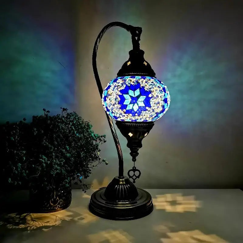 Lampe Marocaine - Mosaïc de Table  Ethnique déco