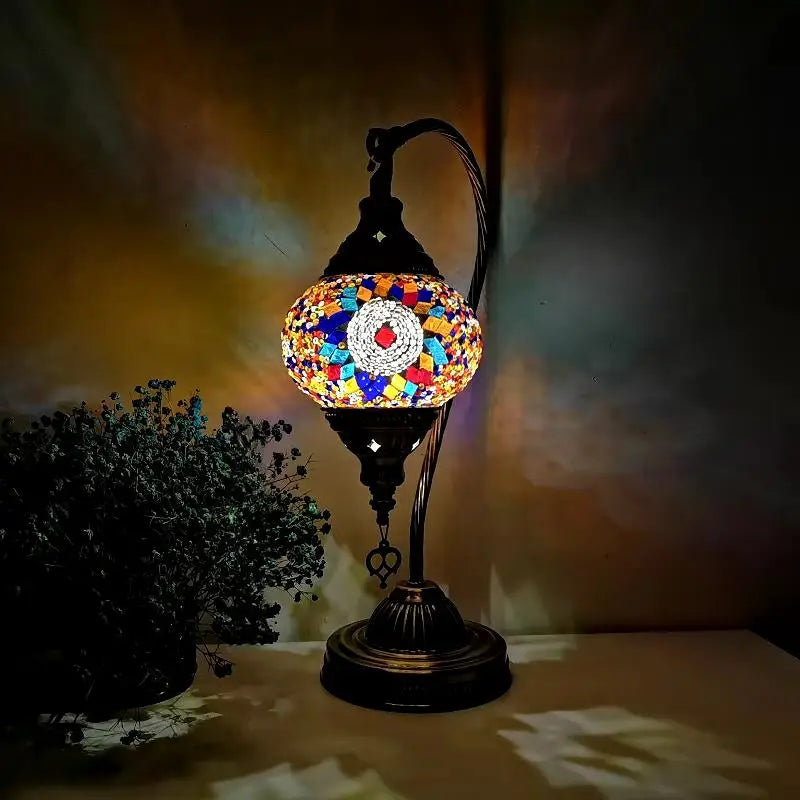 Lampe Marocaine - Mosaïc de Table  Ethnique déco