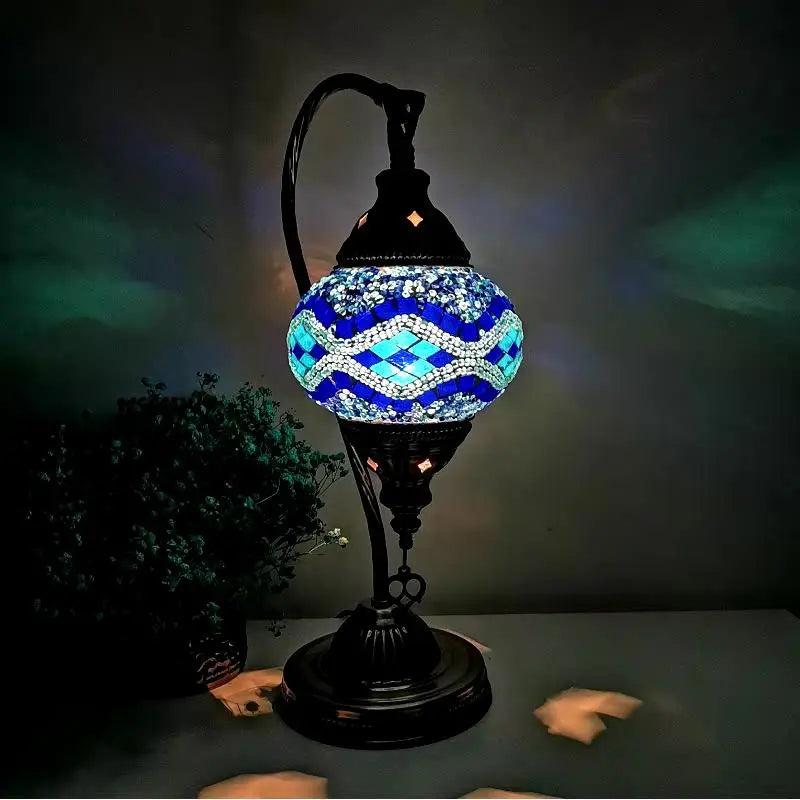 Lampe Marocaine - Mosaïc de Table  Ethnique déco