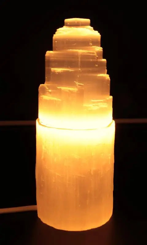 Lampe Sélénite - Montagne  Ethnique déco