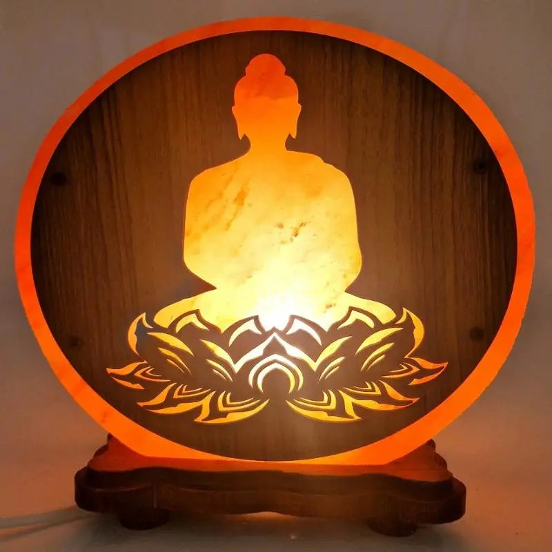 Lampe de Sel - Bouddha Lotus  Ethnique déco