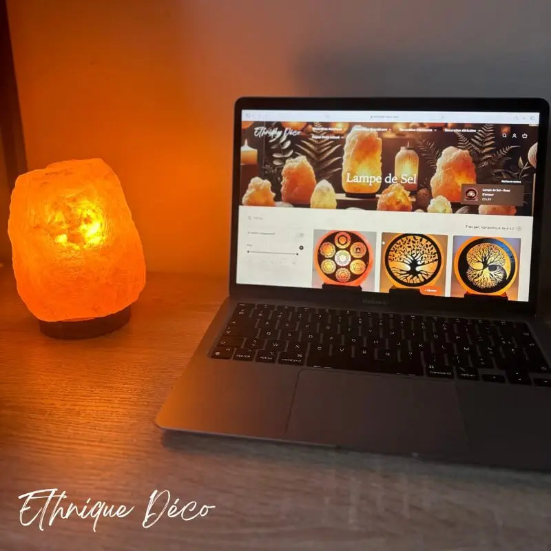 Lampe de Sel - Brute  Ethnique déco