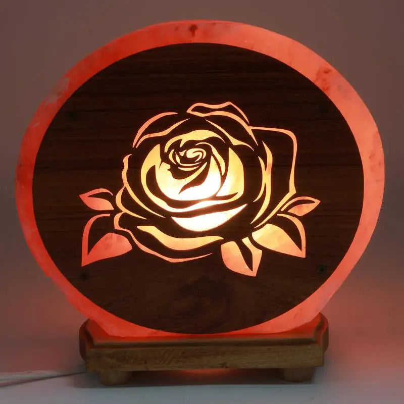 Lampe de Sel - Rose D'amour  Ethnique déco