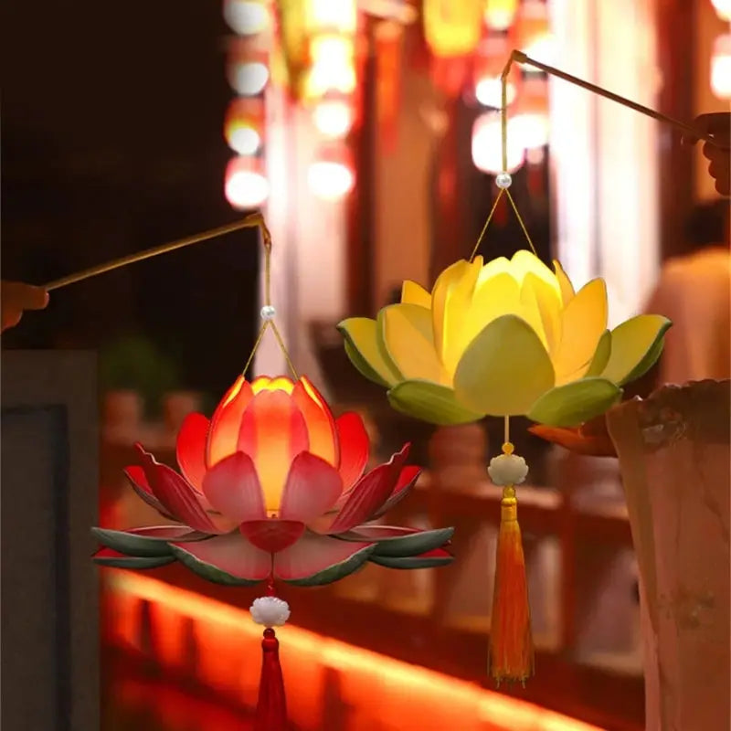 Lanterne Chinoise - Fleur de Lotus  Ethnique déco