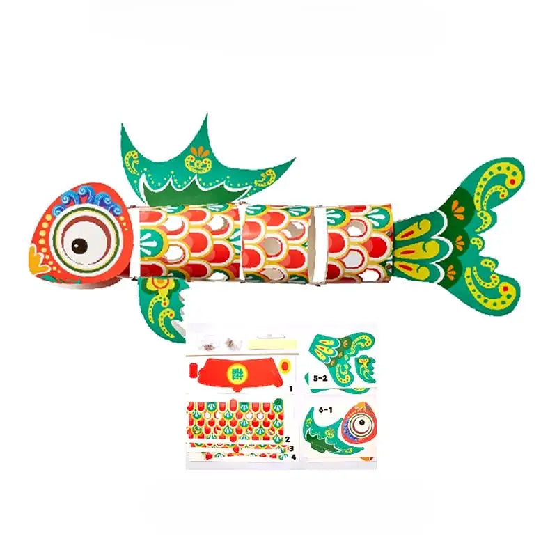 Lanterne Chinoise - Poisson d'Enfant  Ethnique déco