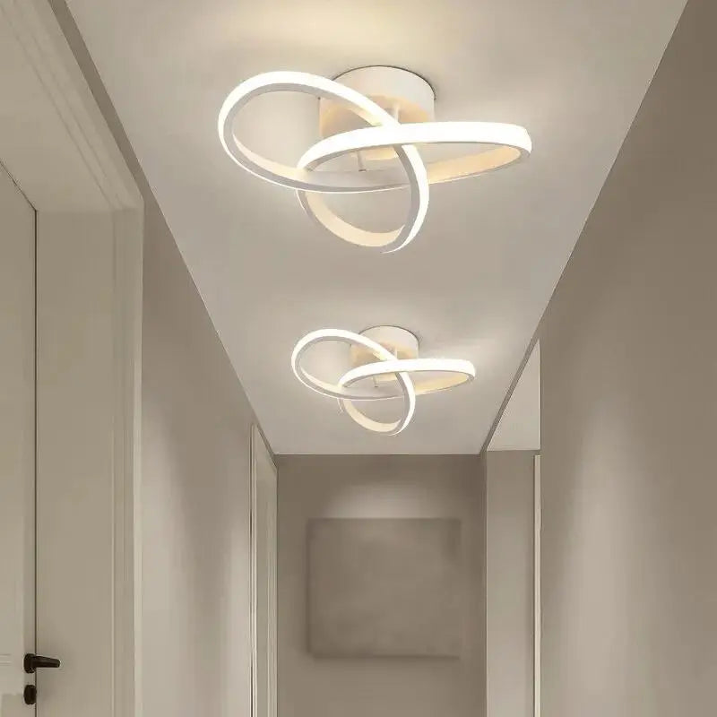 Lustre Led Morderne - Le noeud  Ethnique déco