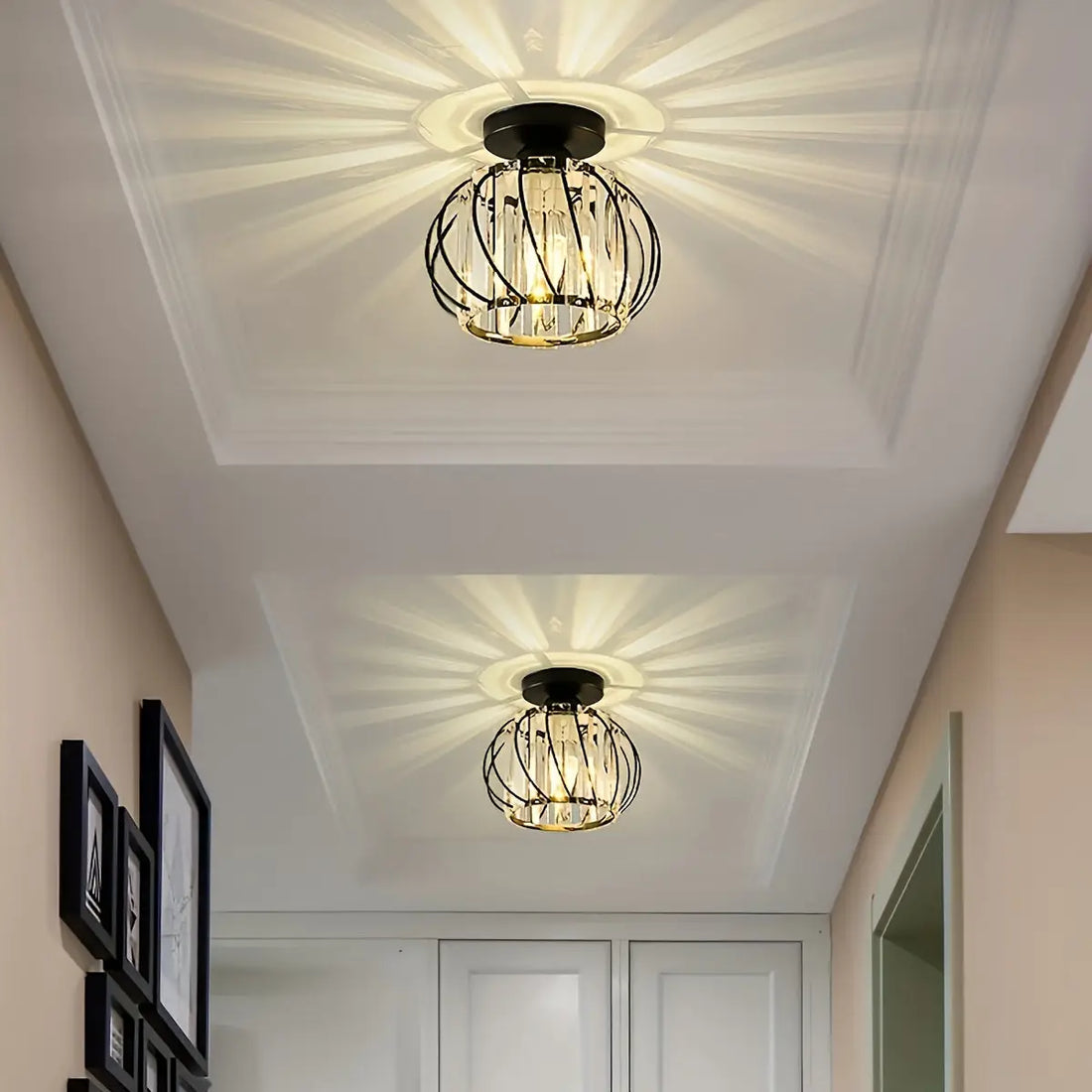 Lustre Nordique Cristal - Le précieux  Ethnique déco