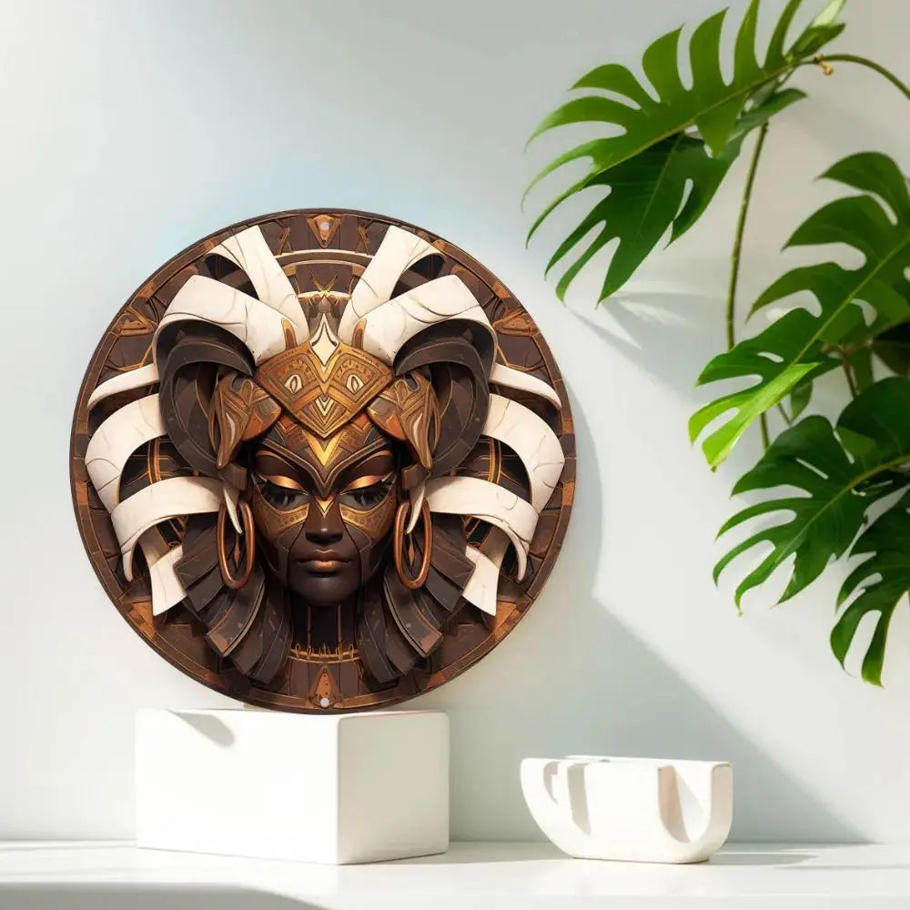 Masque Africain - Élégance Pur  Ethnique déco