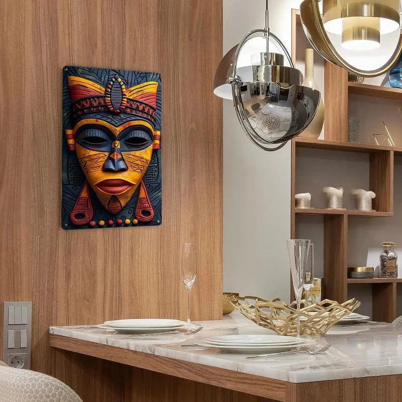 Masque Africain - Savoir être  Ethnique déco