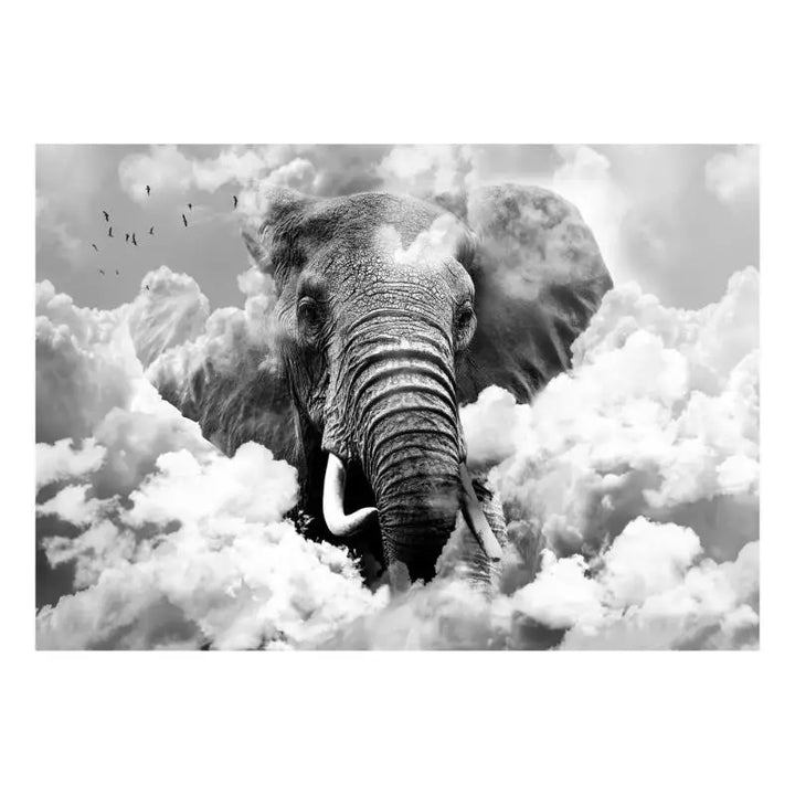 Papier Peint Animaux - Pouvoir Éléphant  Ethnique déco