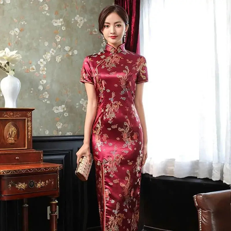 Robe Chinoise - Tradition Elégance  Ethnique déco