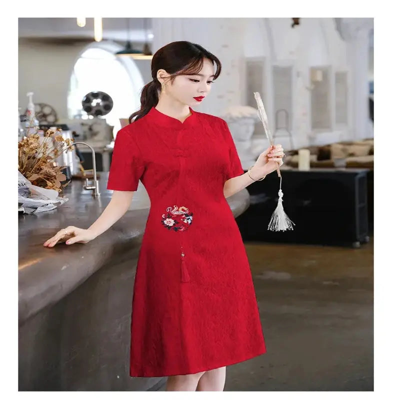 Robe Chinoise - Tradition Moderne  Ethnique déco