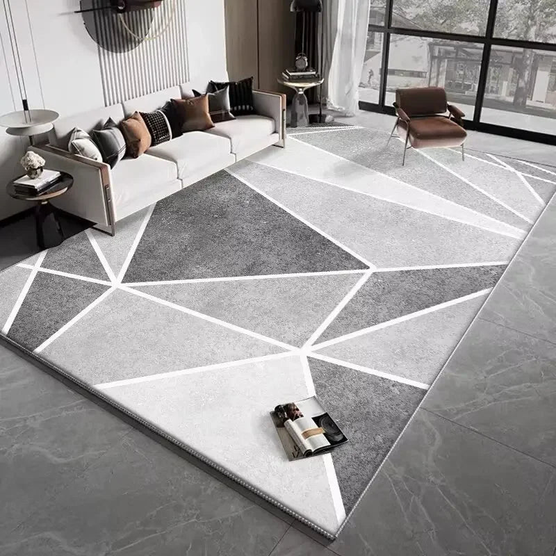 Tapis Scandinave - Géométrie Élégante  Ethnique déco