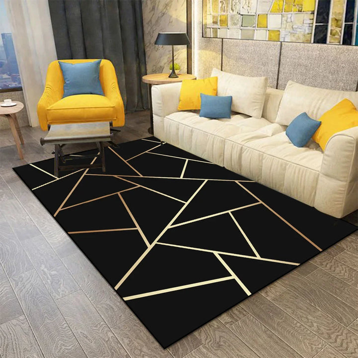 Tapis Scandinave - Flanelle Élégance  Ethnique déco