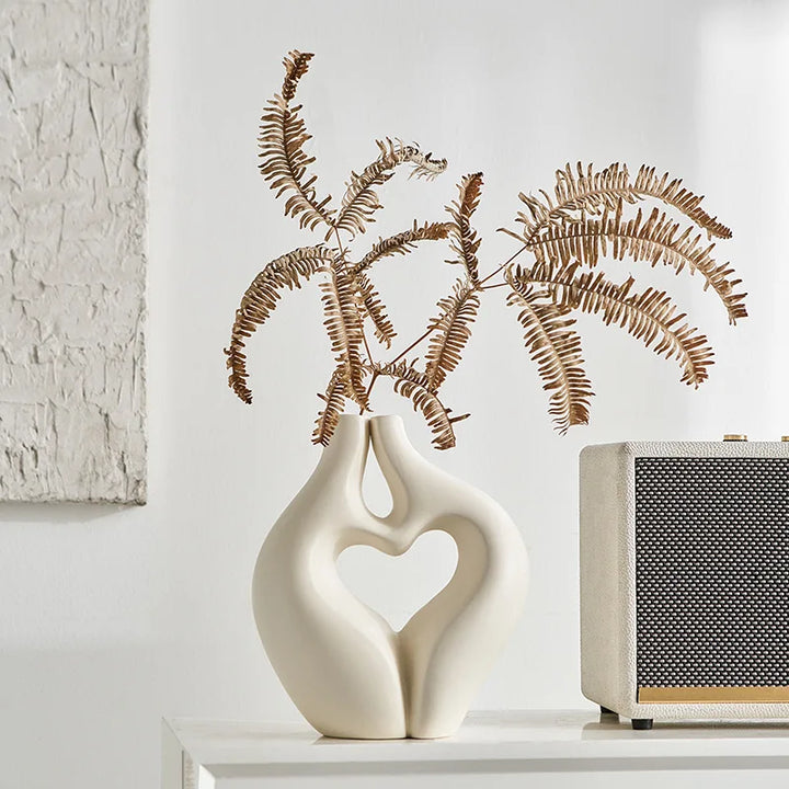 Vase en Céramique - Couple  Ethnique déco