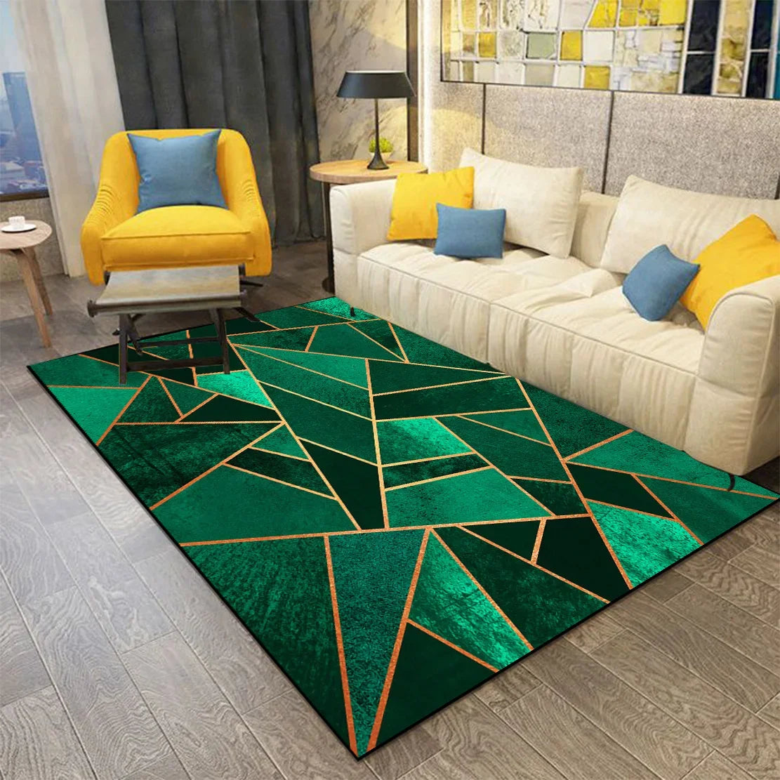 Tapis Scandinave - La Verdure  Ethnique déco