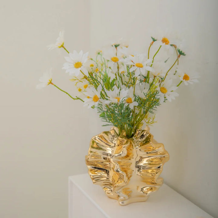 Vase Scandinave - Or Luxe  Ethnique déco