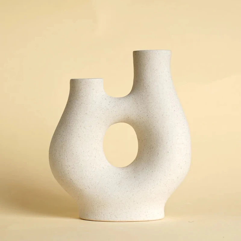 Vase Scandinave - Donuts  Ethnique déco