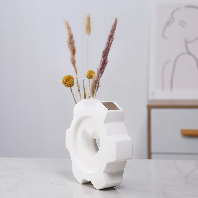 Vase Scandinave - L'engrenage  Ethnique déco