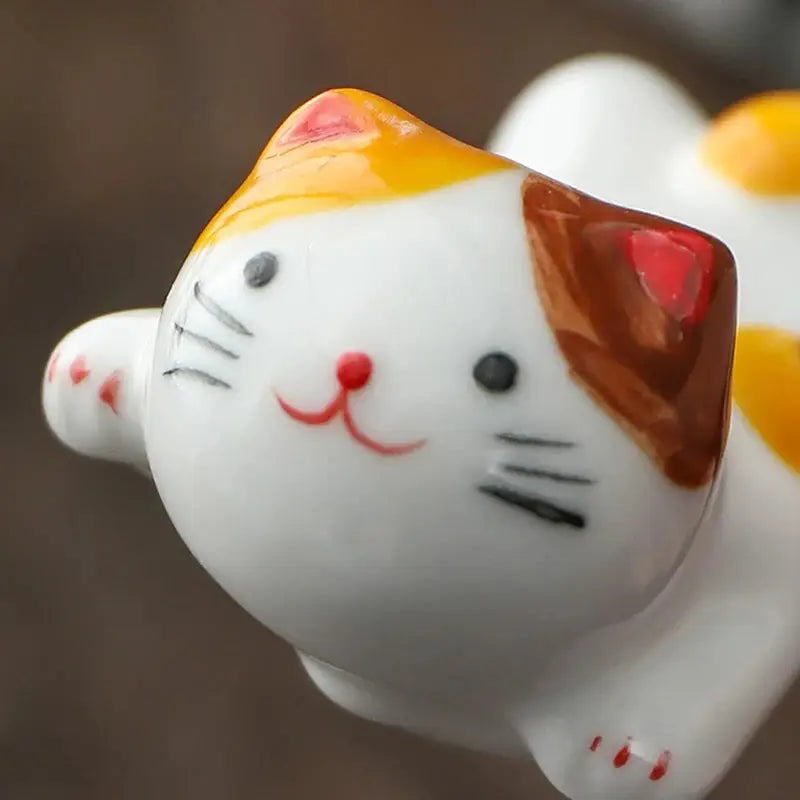 Support pour Baguettes Chinoise - Le Chat Bonheur  Ethnique déco