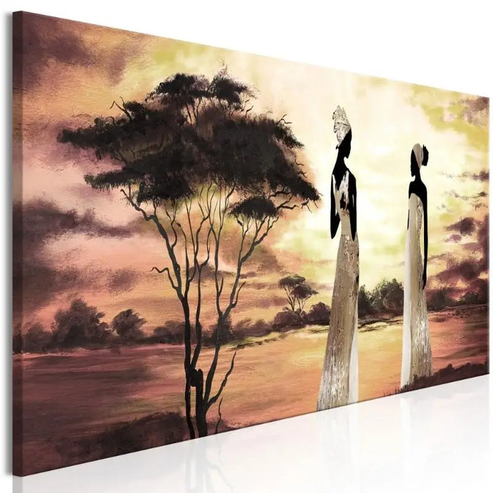 Tableau Africain - Déesses Africaine  Ethnique déco