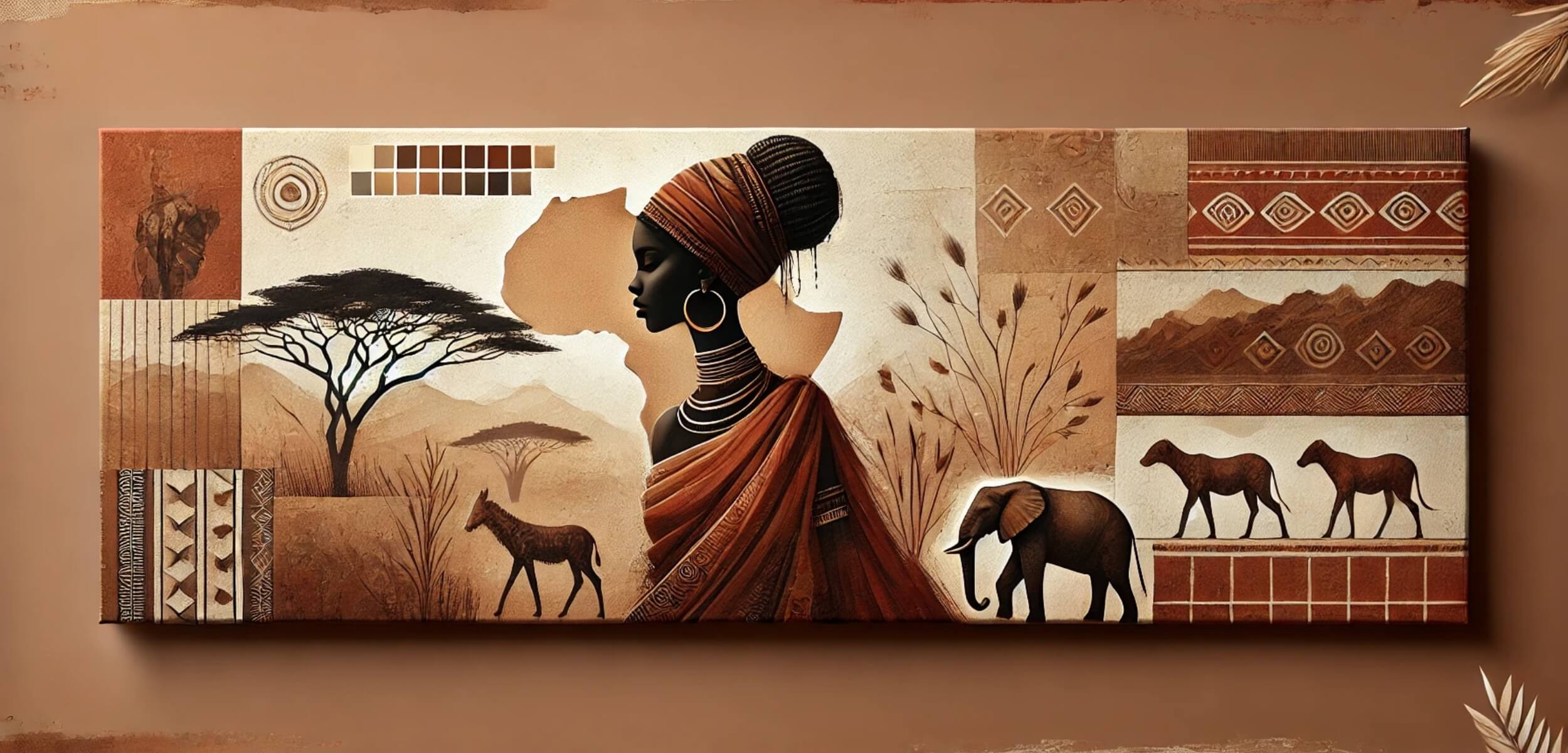 Tableau Africain - Ethnique Déco