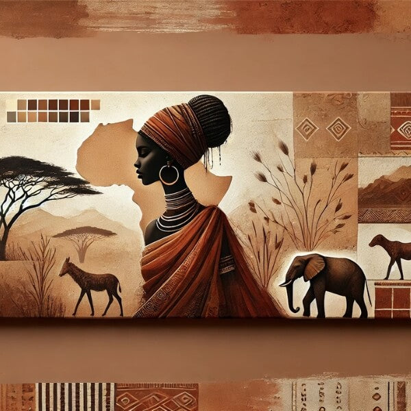 Tableau Africain - Ethnique Déco