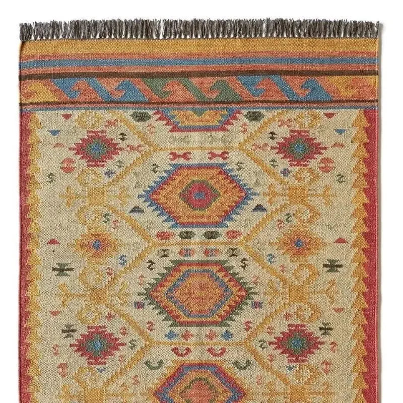 Tapis Marocain - Kilim tissé main  Ethnique déco