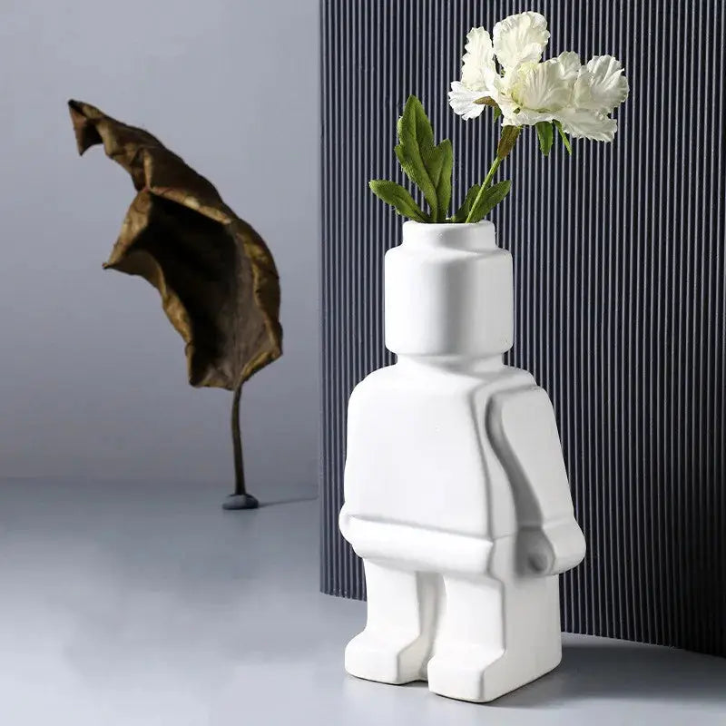 Vase Scandinave - Lego  Ethnique déco