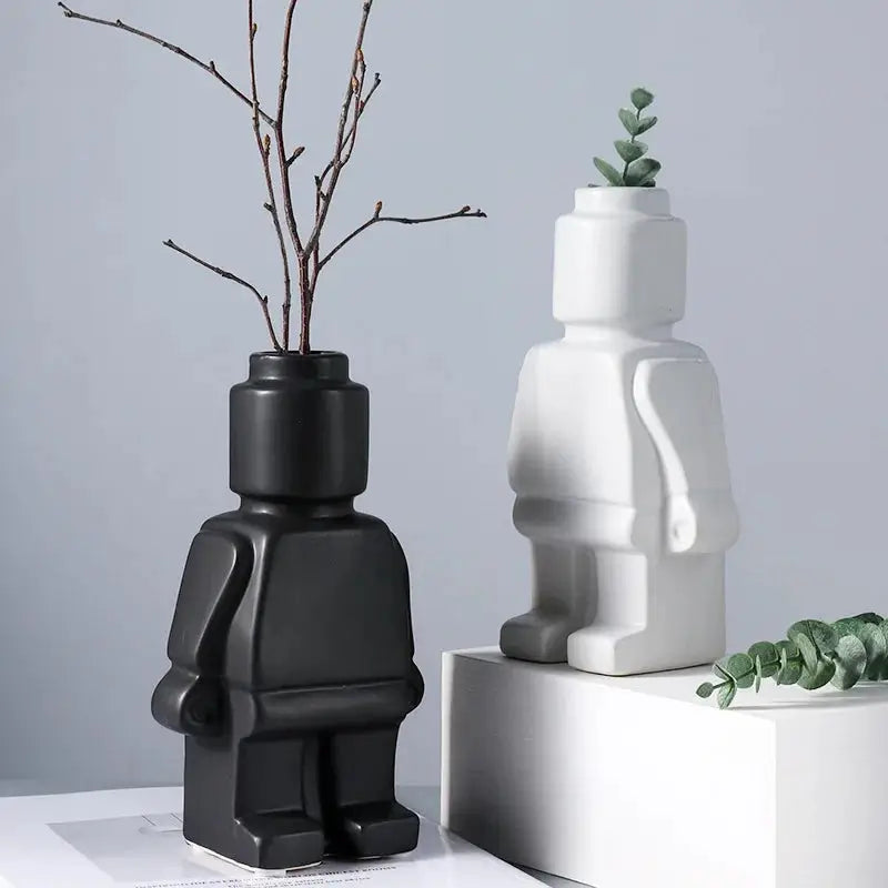 Vase Scandinave - Lego  Ethnique déco