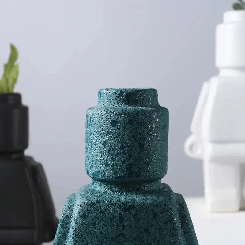 Vase Scandinave - Lego  Ethnique déco