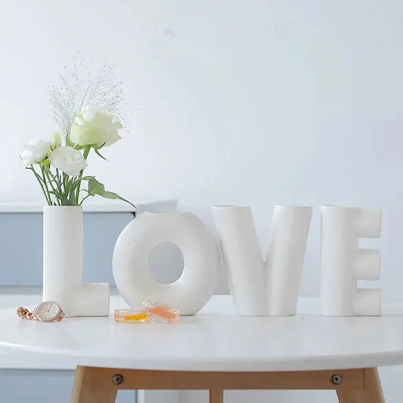 Vase Scandinave - Love  Ethnique déco