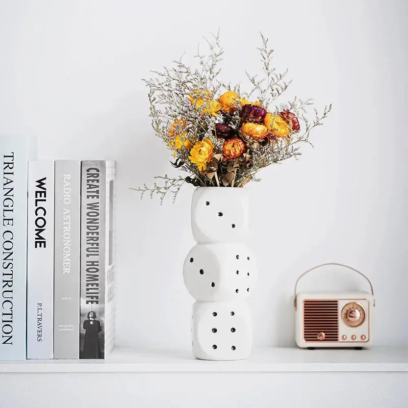Vase céramique  - Le Dé  Ethnique déco